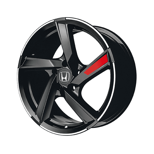 Honda 18" Black Alloy Wheel (Civic) 08W18-TBA-100B